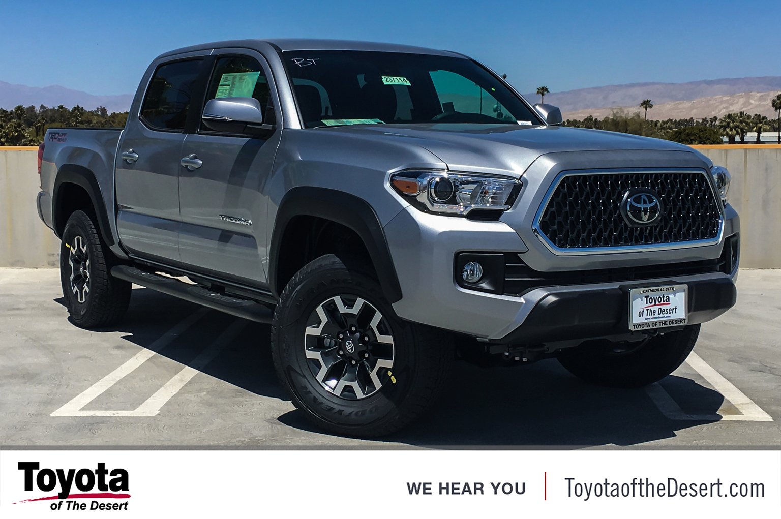 New 2019 Toyota Tacoma 2wd Trd Off Road Rwd Double Cab