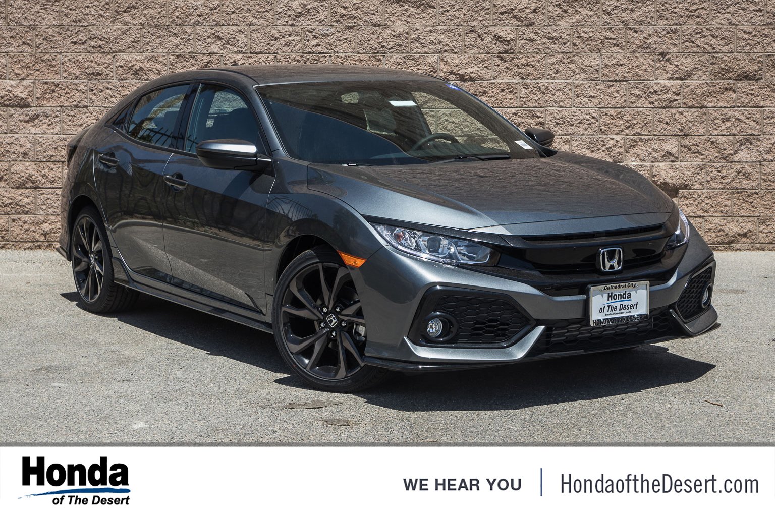 New 2019 Honda Civic Hatchback Sport Fwd Hatchback