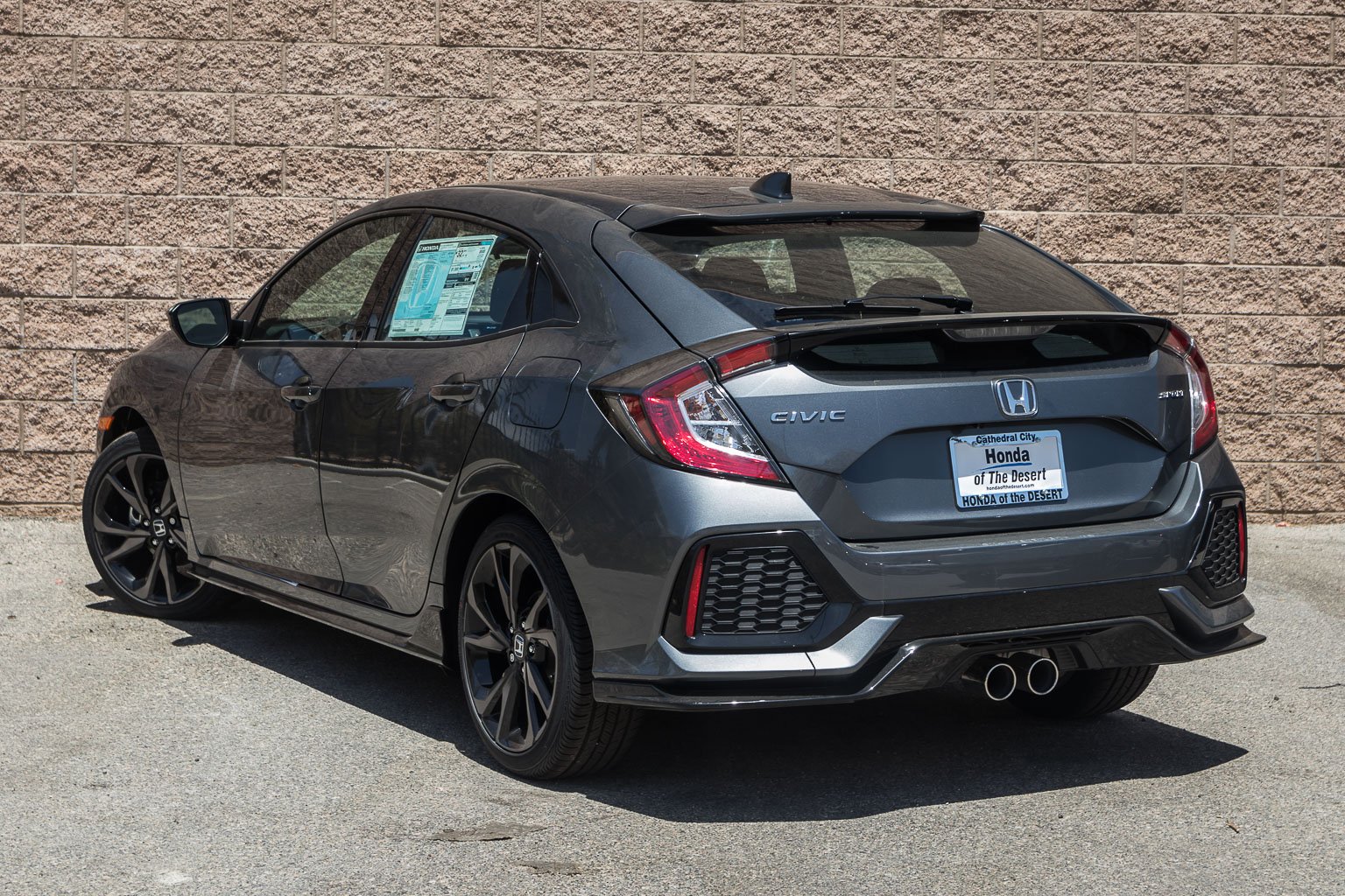 New 2019 Honda Civic Hatchback Sport Fwd Hatchback