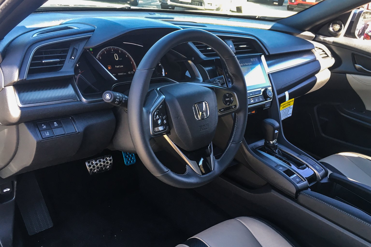 New 2019 Honda Civic Hatchback Sport Touring With Navigation